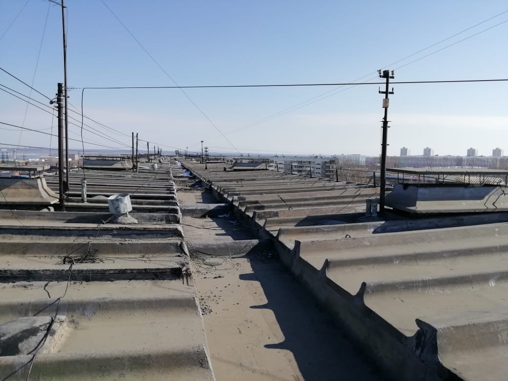 НСК, Комсомольская, 3 крыша до ремонта
