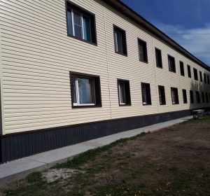НСО, Краснозерский район, с. Половинное, ул. Станционная, 16а (Фасад) ПОСЛЕ
