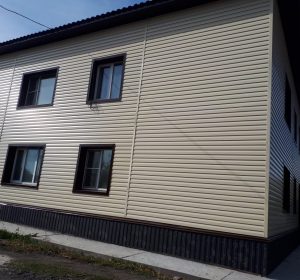 НСО, Краснозерский район, с. Половинное, ул. Станционная, 17а (Фасад) ПОСЛЕ
